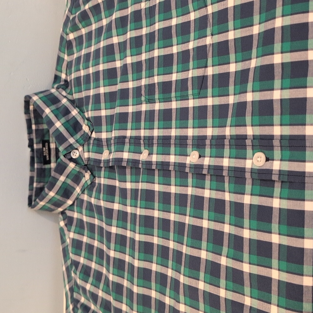 J. Crew Men's Large Slim Untucked Flex Washed Button Down NWT Style #BE209